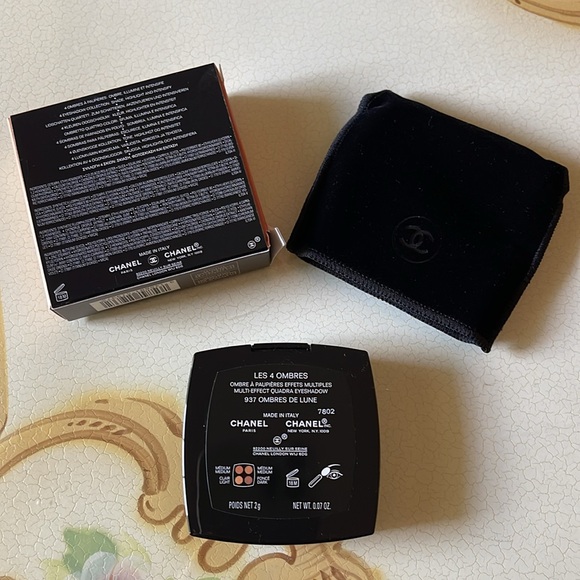 CHANEL LES 4 OMBRES 937 OMBRES DE LUNE (LIMITED EDITION) - Picture 7 of 7